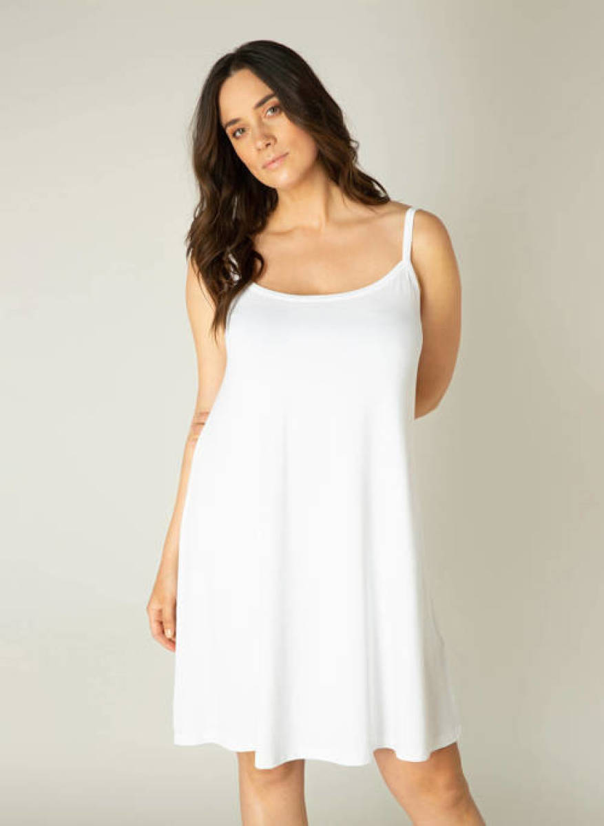 Base Level Curvy onderjurk Alissa wit