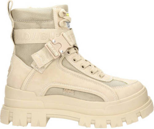 Buffalo Aspha Com 1 chunky veterboots beige