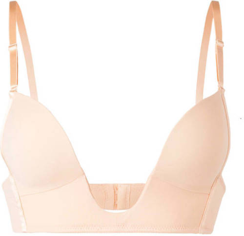 MAGIC Bodyfashion voorgevormde strapless push-up bh beige