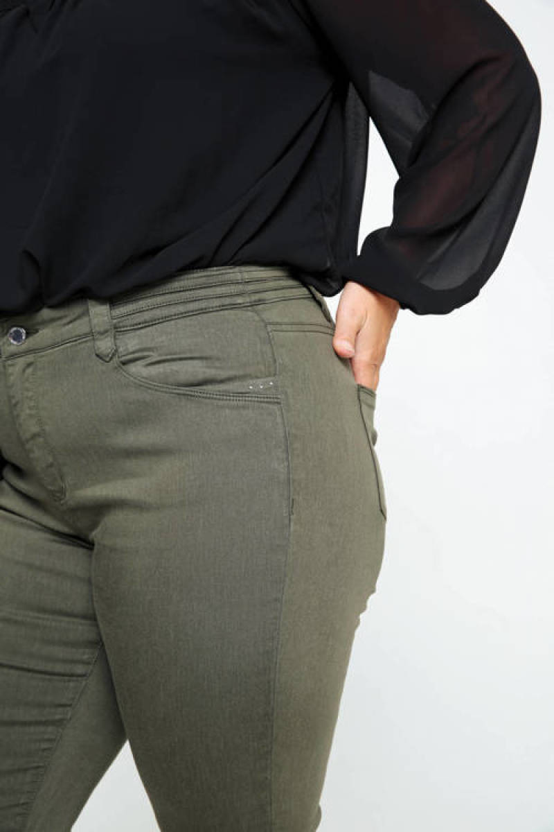 Paprika high waist jeans kaki