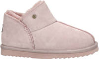 Warmbat Australia Willow gevoerde suède pantoffels lichtroze
