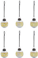 House Doctor kerstbal Glowi (set van 6) (ø4 cm)