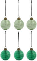 House Doctor kerstbal Lolli (set van 6) (ø6 cm)