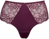 Plaisir +size brazilian Valentine donkerrood