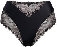 Plaisir +size maxislip Beate zwart/grijs