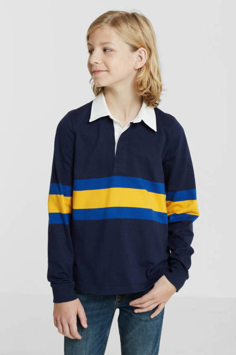 anytime rugby trui donkerblauw