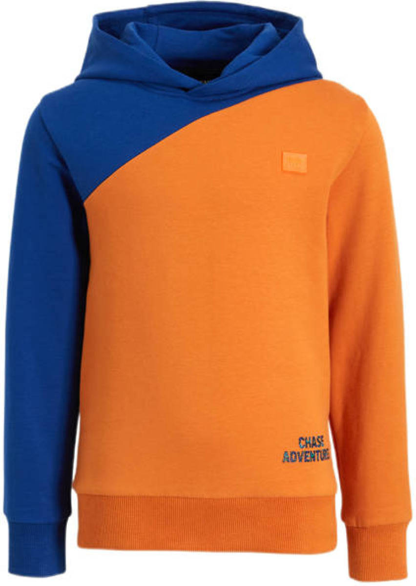 Orange Stars hoodie Nordin oranje/blauw