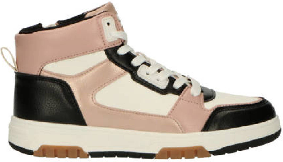 Bullboxer Catana Cup Mid sneakers roze/wit/zwart