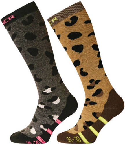 Sinner ski sokken Annimal Socks multicolor