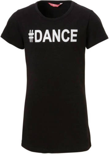Papillon sport T-shirt zwart