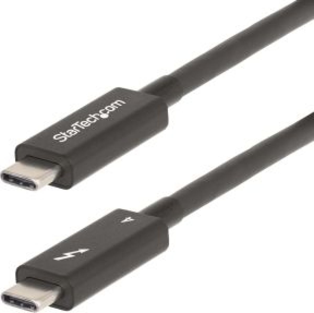 Startech .com A40G2MB-TB4-CABLE Thunderbolt-kabel 2 m 40 Gbit/s Zwart