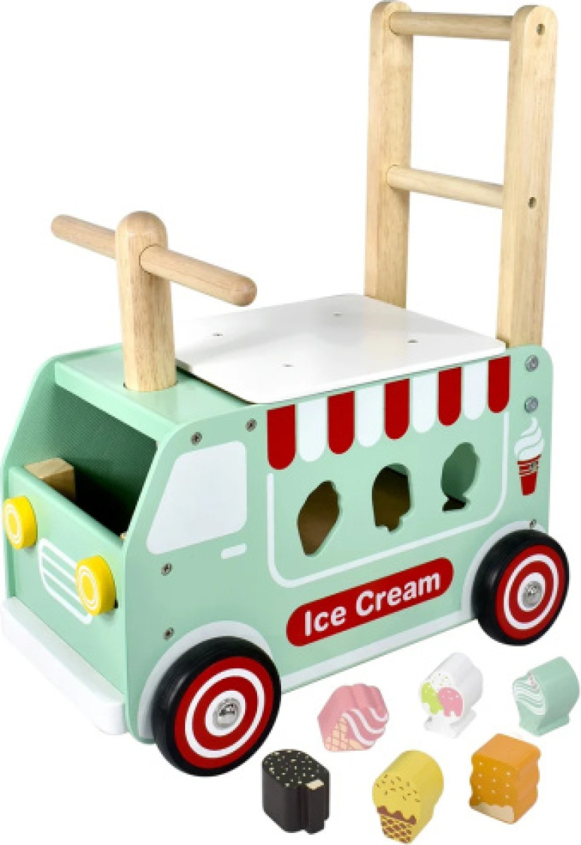 I'm Toy Loop/duwwagen ijskar junior mintgroen