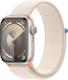 Apple Watch Series 9 41mm Starlight Aluminium Sport Loop Smartwatch
