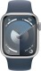 Apple Watch Series 9 41mm Zilver Aluminium Sportband Blauw M/L Smartwatch Blauw