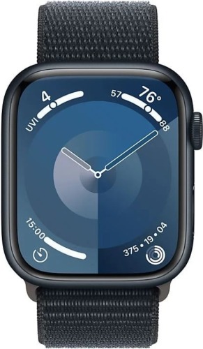 Apple Watch Series 9 45mm Midnight Aluminium Sport Loop Smartwatch