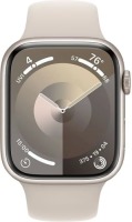 Apple Watch Series 9 45mm Starlight Aluminium Sportband S/M Smartwatch