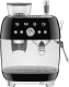 SMEG EGF03BLEU Espresso apparaat Zwart