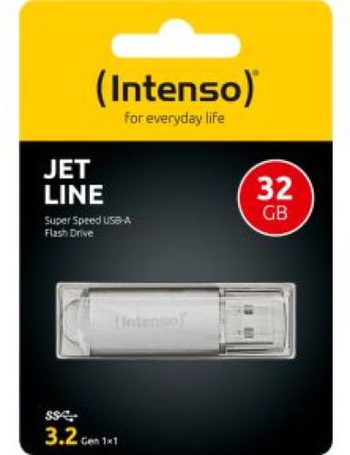 Intenso MEMORY DRIVE FLASH USB3.2 32GB/3541480 USB flash drive USB Type-A 3.2 Gen 1 (3.1 Gen 1) Zilv