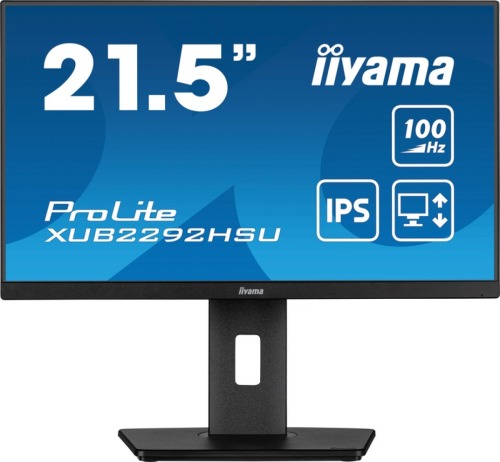 iiyama ProLite XUB2292HSU-B6 computer monitor 55,9 cm (22 ) 1920 x 1080 Pixels Full HD LED Zwart