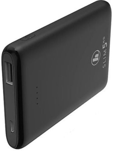 Hama PowerPack SLIM5-HD,5000mAh Powerbank Zwart