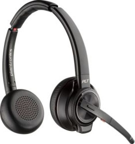 HP Poly Savi 8220-M Headset Draadloos Hoofdband Kantoor/callcenter Zwart