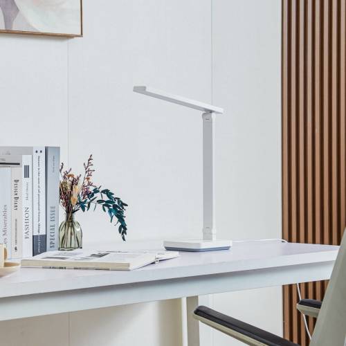 Lindby Rylas LED bureaulamp wit