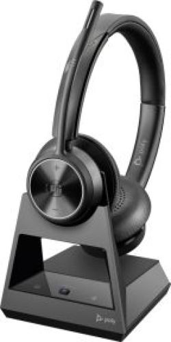 HP Poly Savi 7320-M Headset Draadloos Hoofdband Kantoor/callcenter Zwart