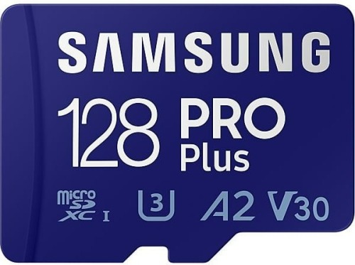 Samsung PRO Plus 128GB (2023) microSDXC + SD Adapter Micro SD-kaart