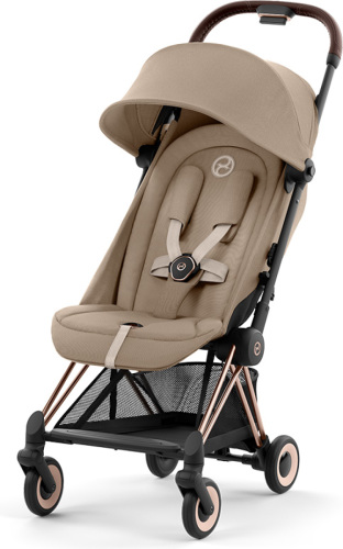 Cybex Coya Buggy - Rosegold Frame - Cozy Beige