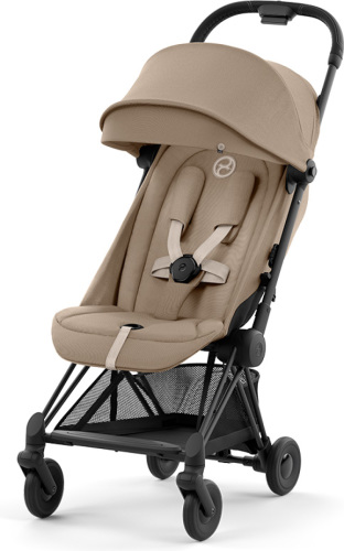 Cybex Coya Buggy - Zwart Frame - Cozy Beige