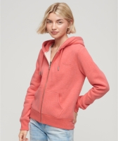 Superdry Zip-up hoodie met kap Essential Logo
