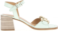 Mjus Sandalen met hak, leer