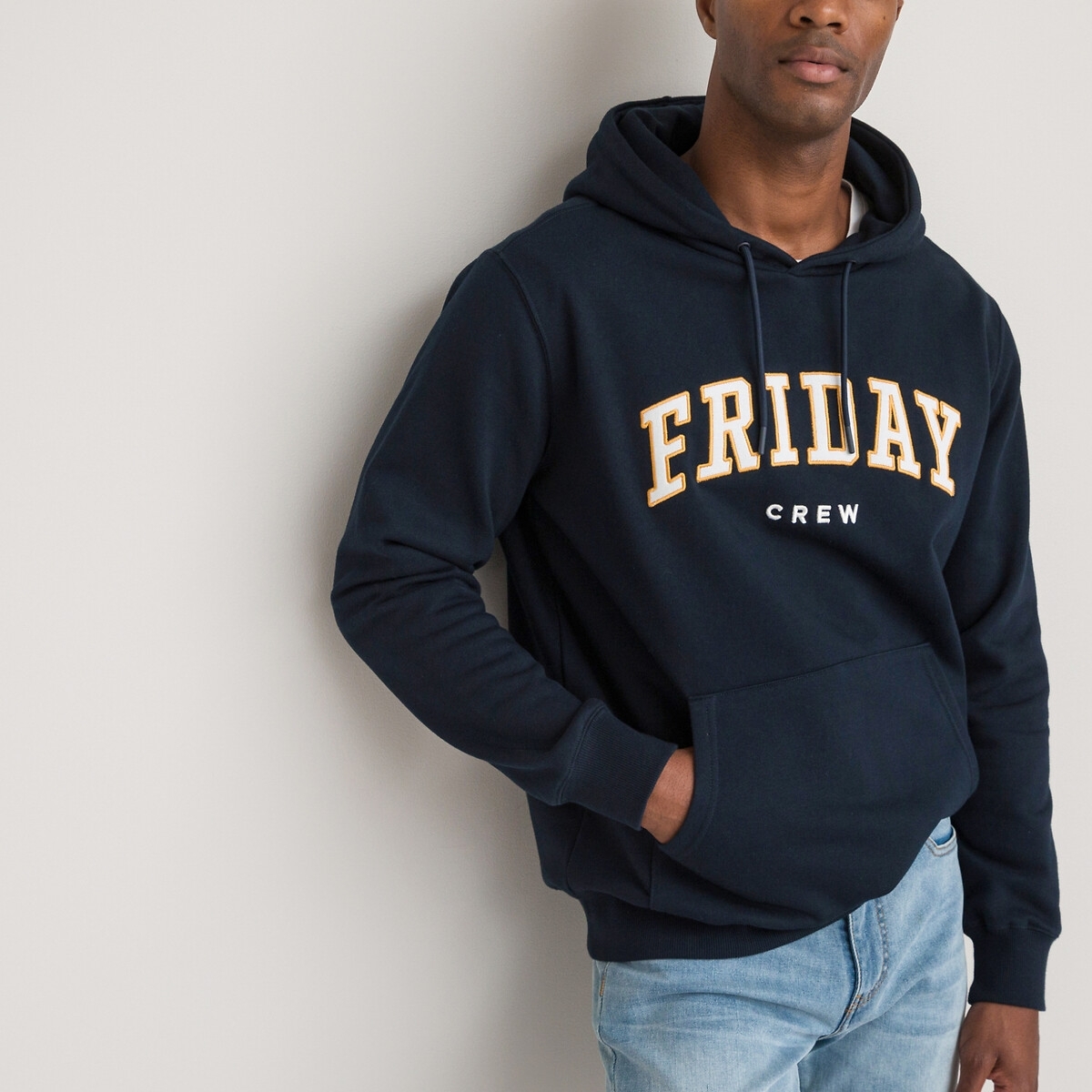 La Redoute Collections Geborduurde hoodie
