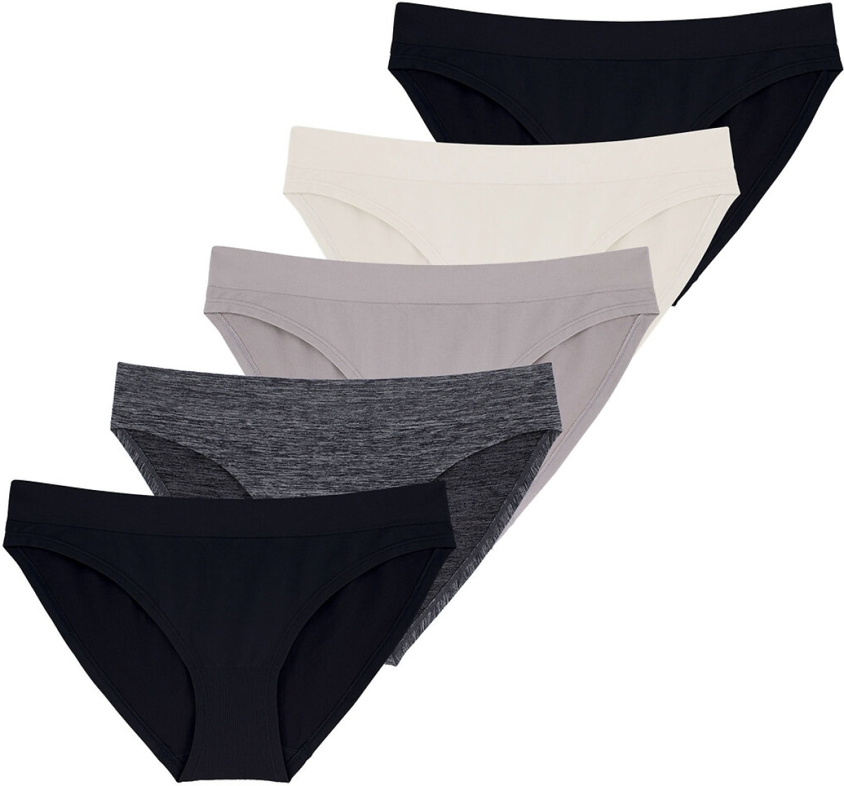 Dorina Set van 5 midi slips in tricot Rosanne Eco