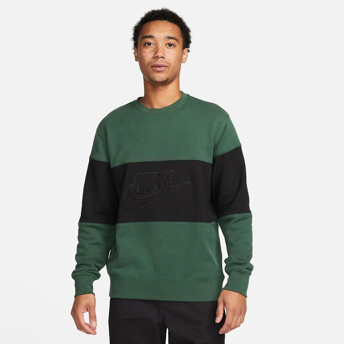 Nike Sweater met ronde hals colorblock