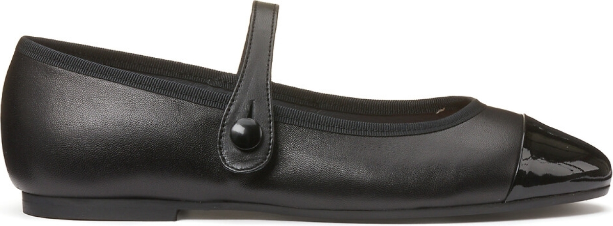 Jonak Leren ballerina's Dreux, made in Europe