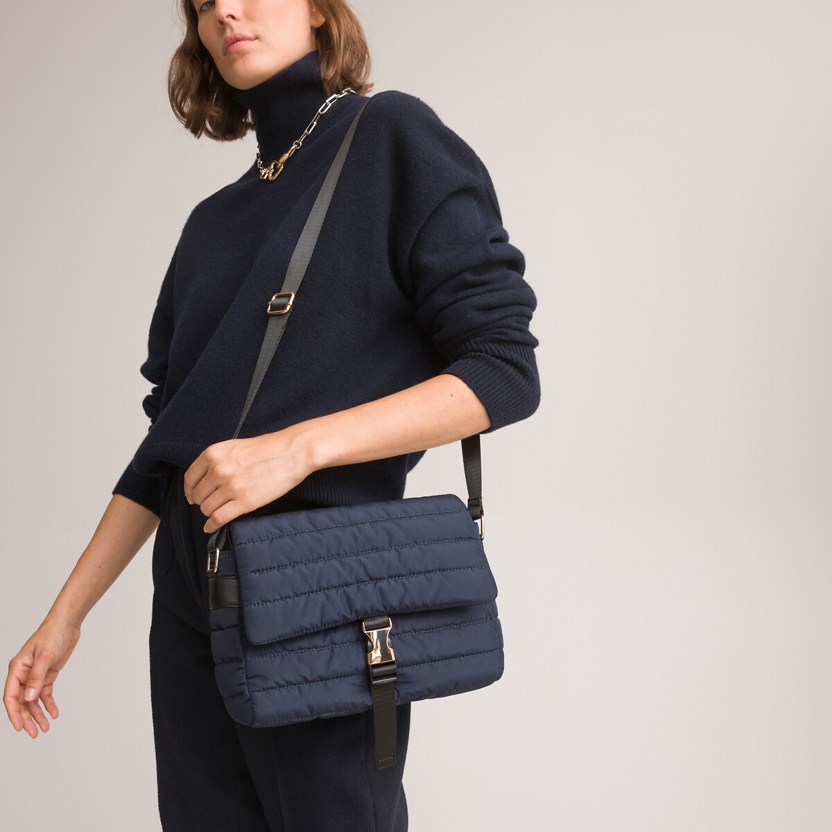 La Redoute Collections Gematelasseerde handtas