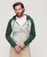 Superdry Zip-up hoodie baseball Essential