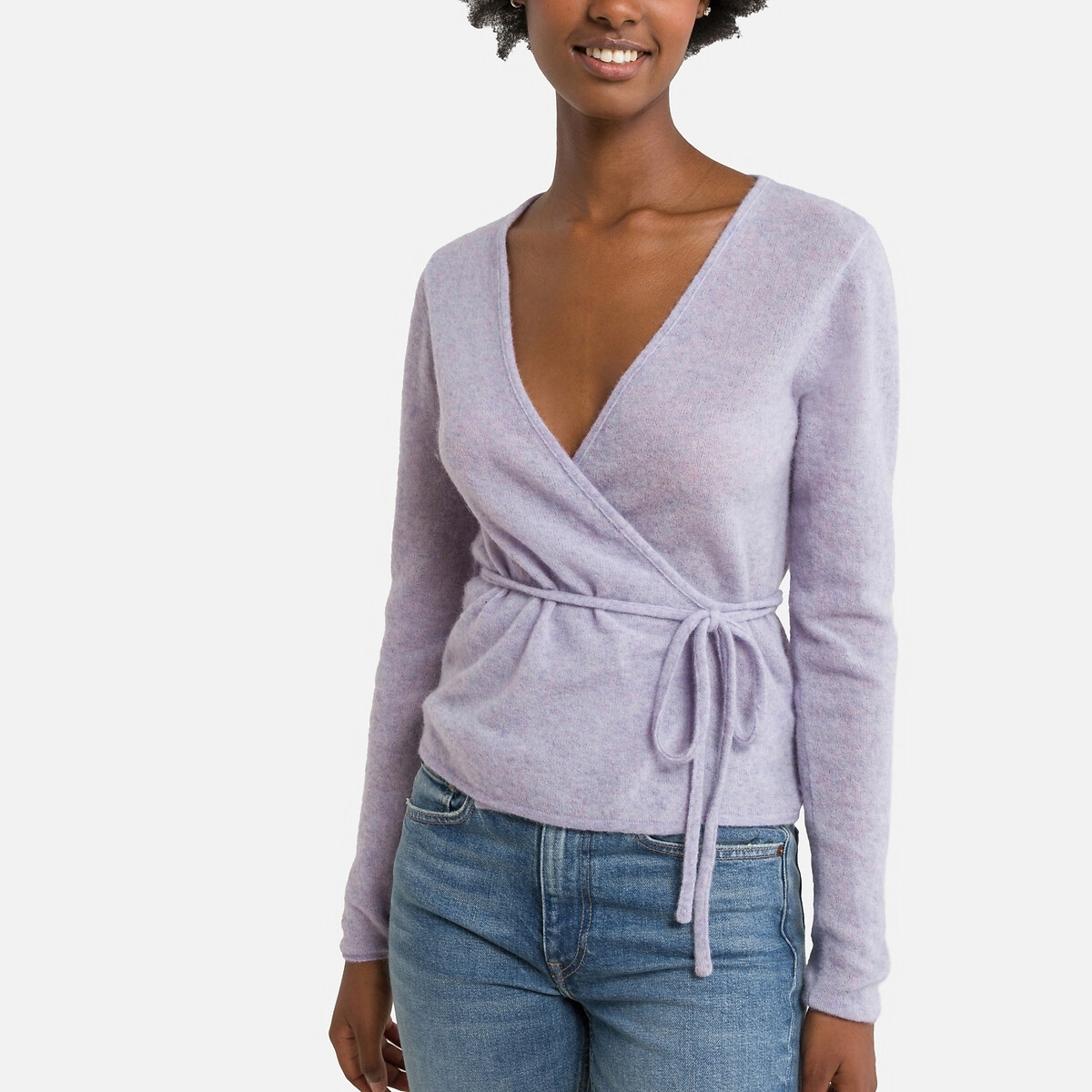 American Vintage Wikkelvest met lange mouwen XINOW
