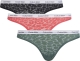 Calvin Klein Underwear Set van 3 Slips Modern Logo Lace