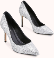 Cosmoparis Glitter pumps in leer Azoa