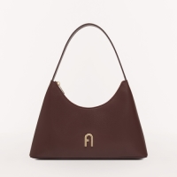 Furla Schoudertas in leer Diamante