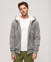Superdry Zip-up hoodie Essential Borg