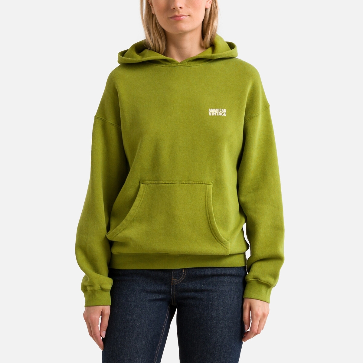 American Vintage Hoodie met lange mouwen  IZUBIRD