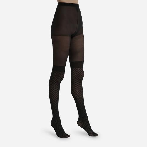 Dim Panty, visgraatmotief Illusion Style, 24D