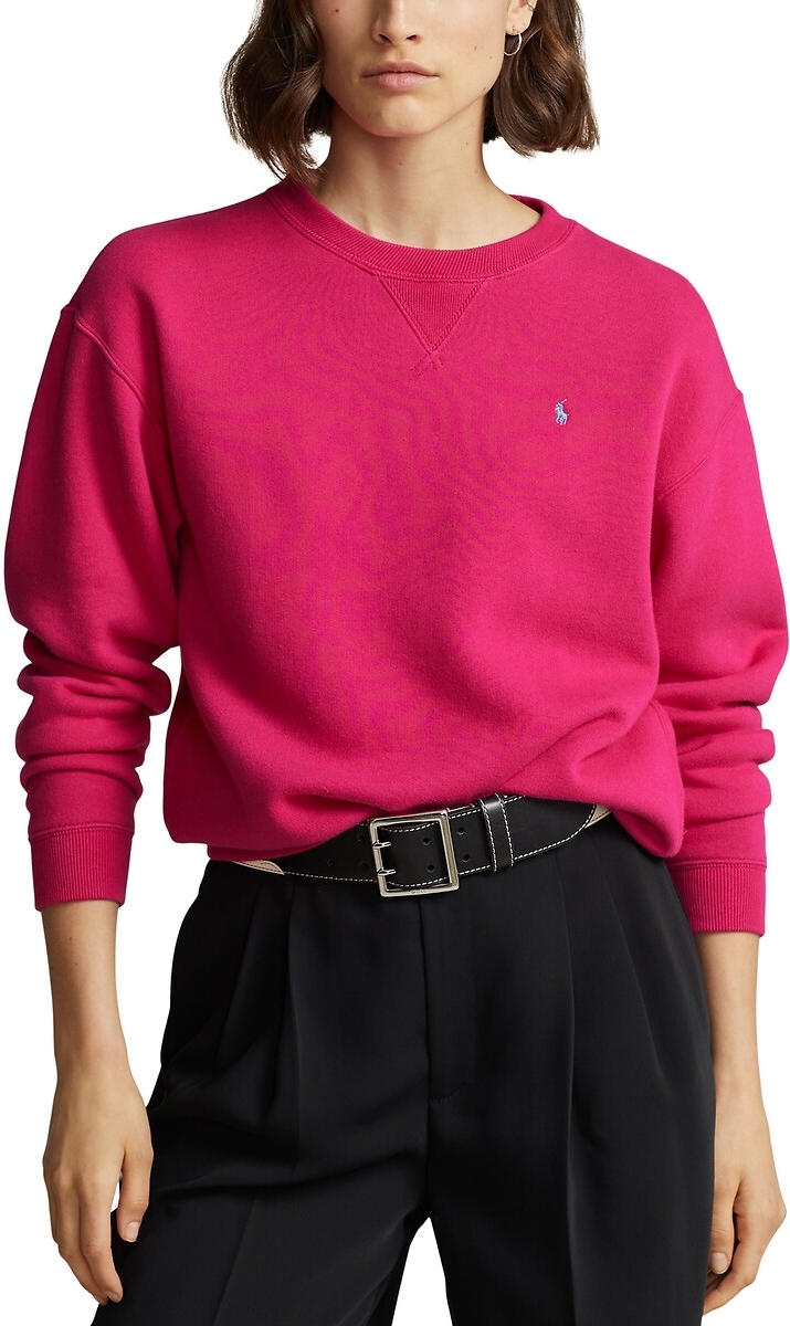 Polo ralph lauren Sweater met ronde hals en lange mouwen Pinksky
