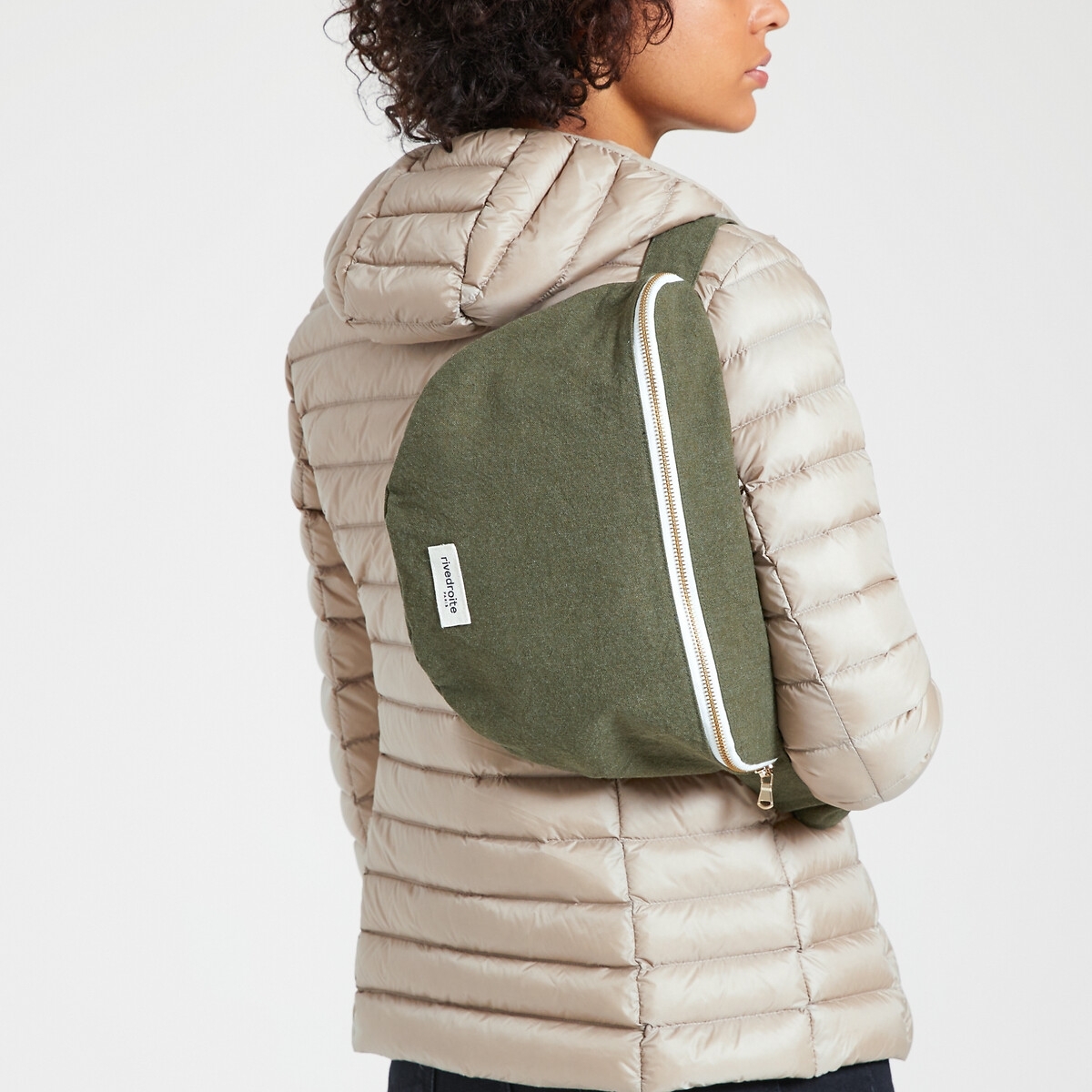 Rive Droite Paris Heuptasje met rits THE CUSTINE XL - WAIST BAG
