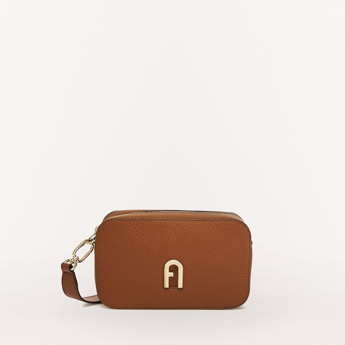Furla Schoudertas in leer Primula Mini