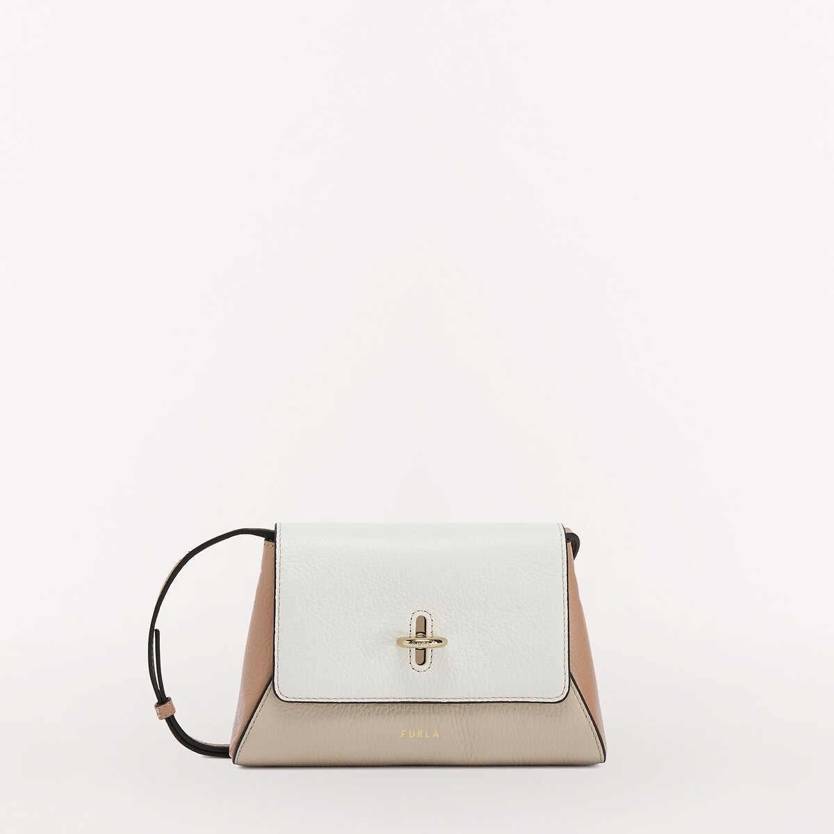 Furla Schoudertas in leer Net Mini