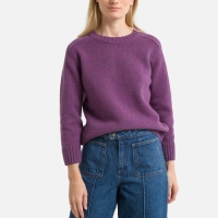 Soeur Trui met ronde hals in grof woltricot Envie
